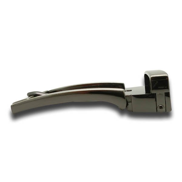 Clip Technical Plating Gunmetal Brush Plain Type Male Used Durable Daily Wear Clip Pin Belt Buckles for Leather