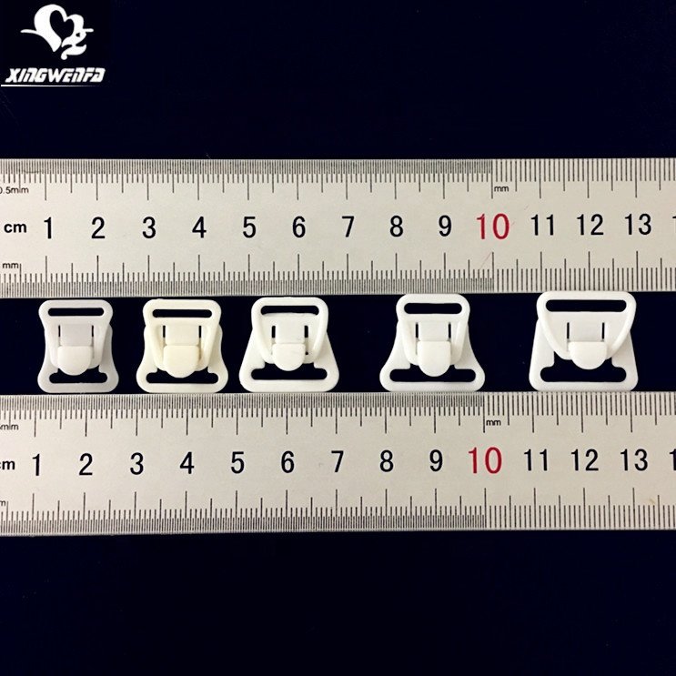 Underwear accessoires 12mm 15mm 18mm plastic Nursing bra clips mommy buckle