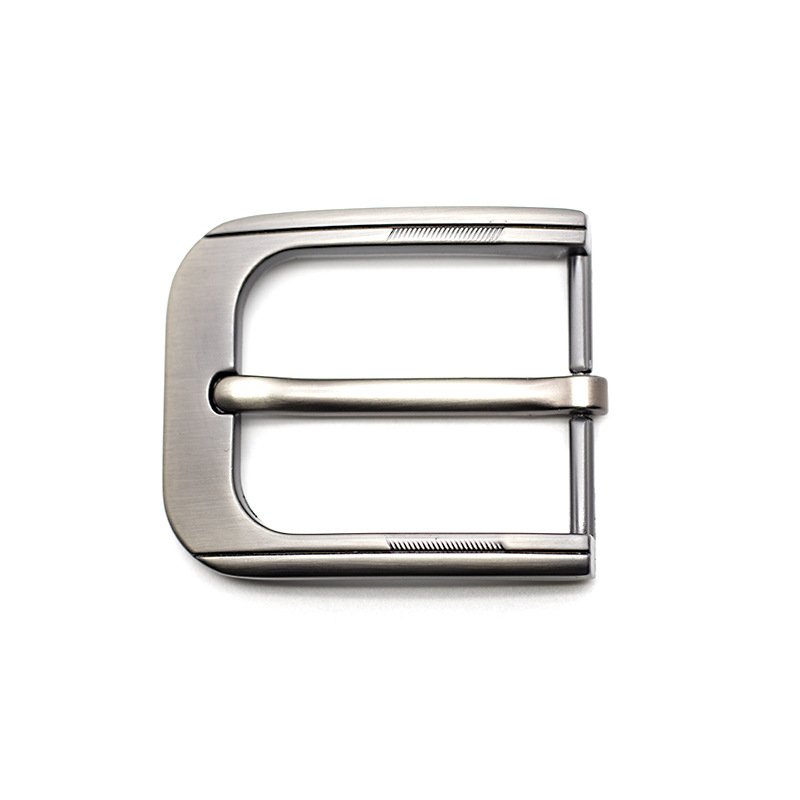Zinc alloy metal lever belt buckle with laser custom logo