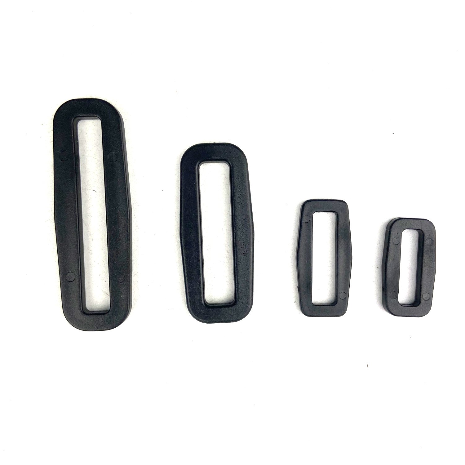 High Quality D-ring Ring for Strap Wholesale POM Plastic D-ring for Backpack Black Plastic Adjustable Buckle