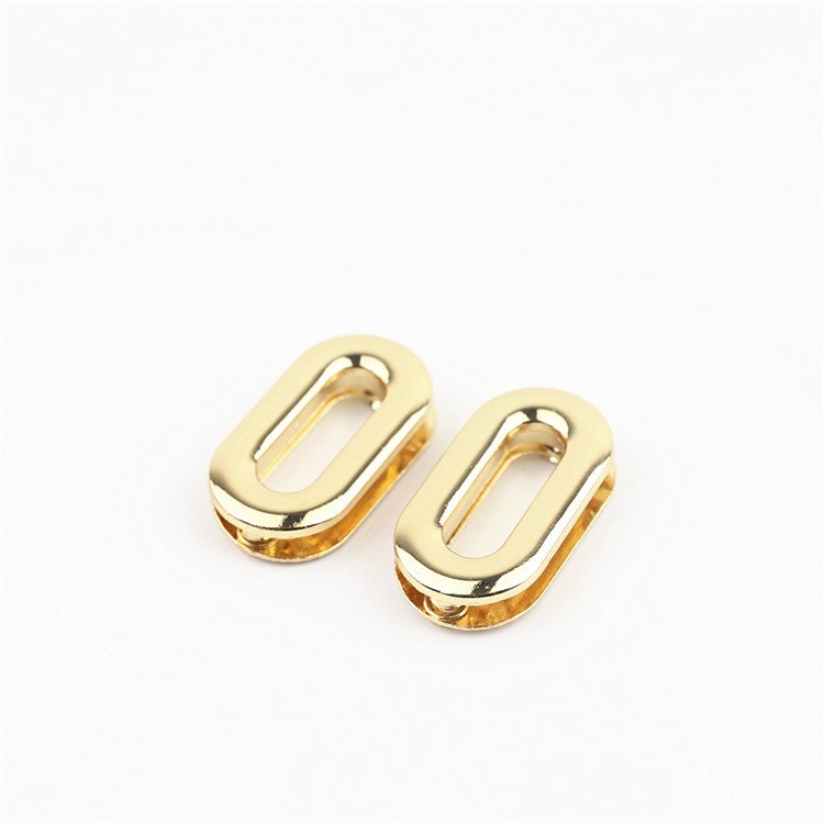 19mm Oval Ring Bag Buckles Luggage Accessories for Bag Strap Belt Eyelet with Screws O Ring Buckle Eyelets