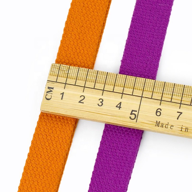Meetee BF017 130cm Colour Thick Cotton Canvas Webbing Bag Adjustable Shoulder Strap Chain Buckle DIY Package Bag Part Accessory