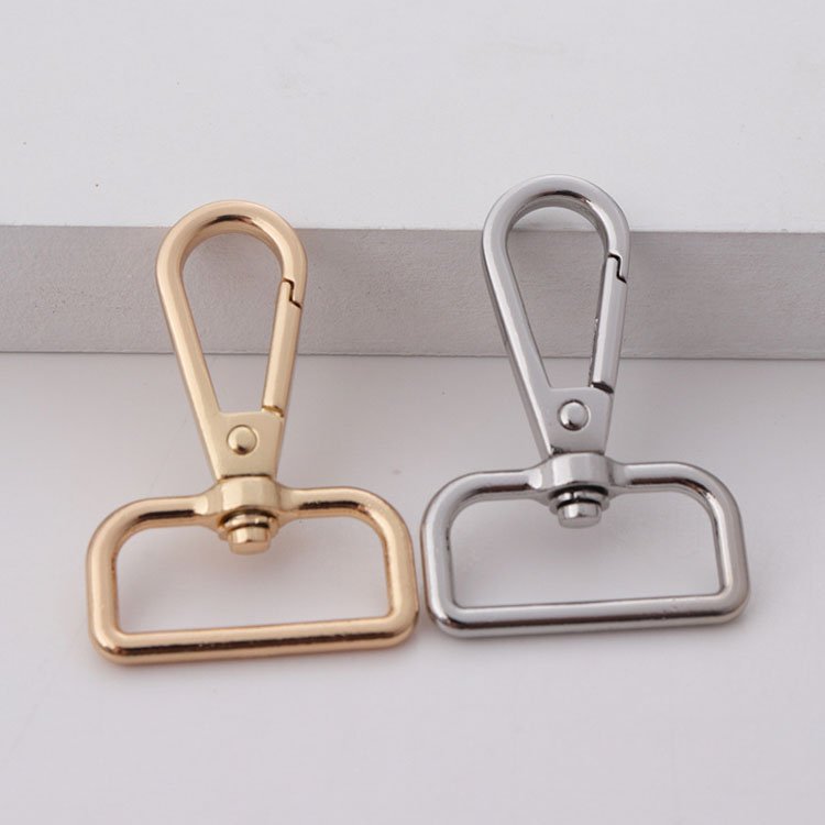 High Quality Bag Accessories Spring Metal Hooks Buckle Swivel Clip Snap Hook Swivel Eye Trigger Clip Clasp For Bag Strap