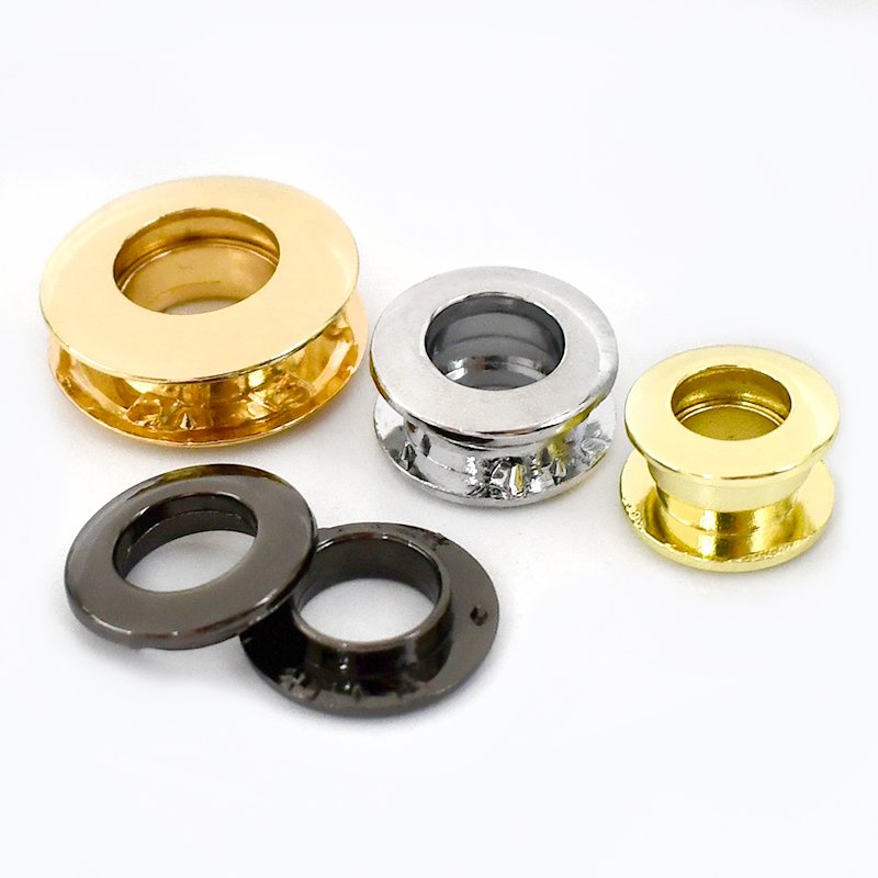 Meetee BF792 11mm DIY Sewing Luggage Hardware Accessories Grommet Perforated O Ring Clasp Zinc Alloy Die Casting Eyelets Buckle