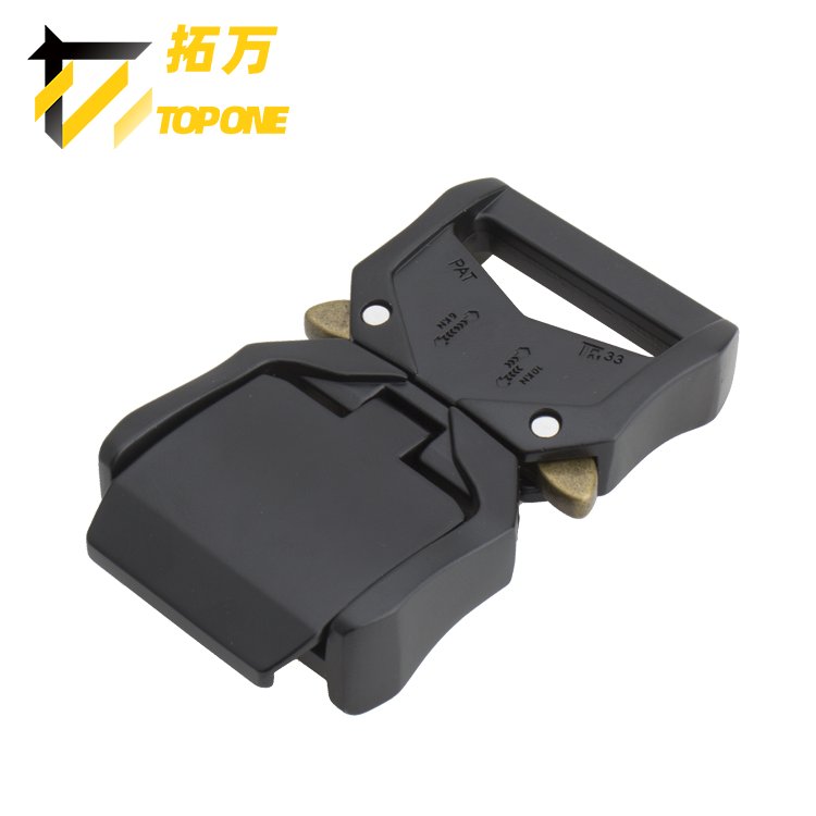 33mm Automatic Quick Release Metal Zinc Alloy Tactical Buckle