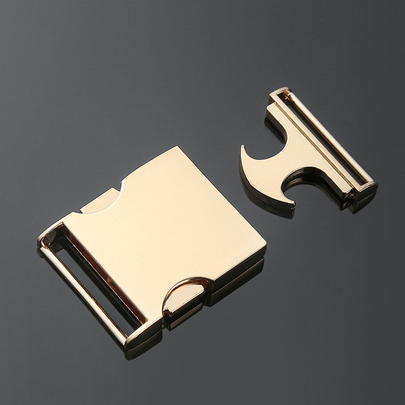 Custom Stainless Steel Luxury Backpack Lock Buckle Wholesale 35mm Metal Side Quick Release Heavy Duty Belt Buckles For Men
