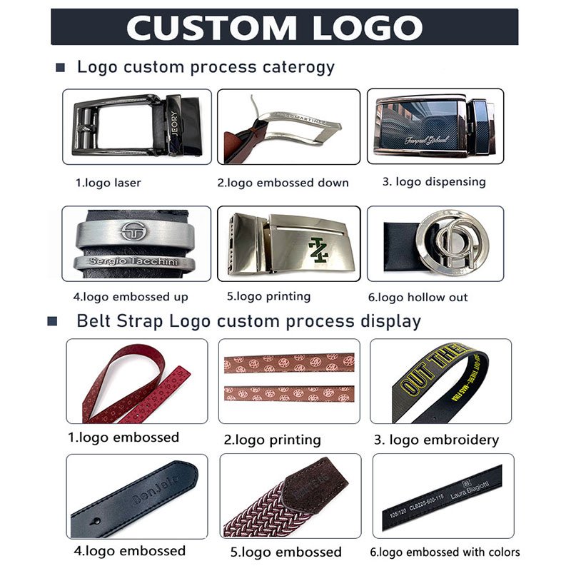 Wholesale European And American Genuine Leather Belt Business Alloy Automatic Buckle Leather Belt For Men