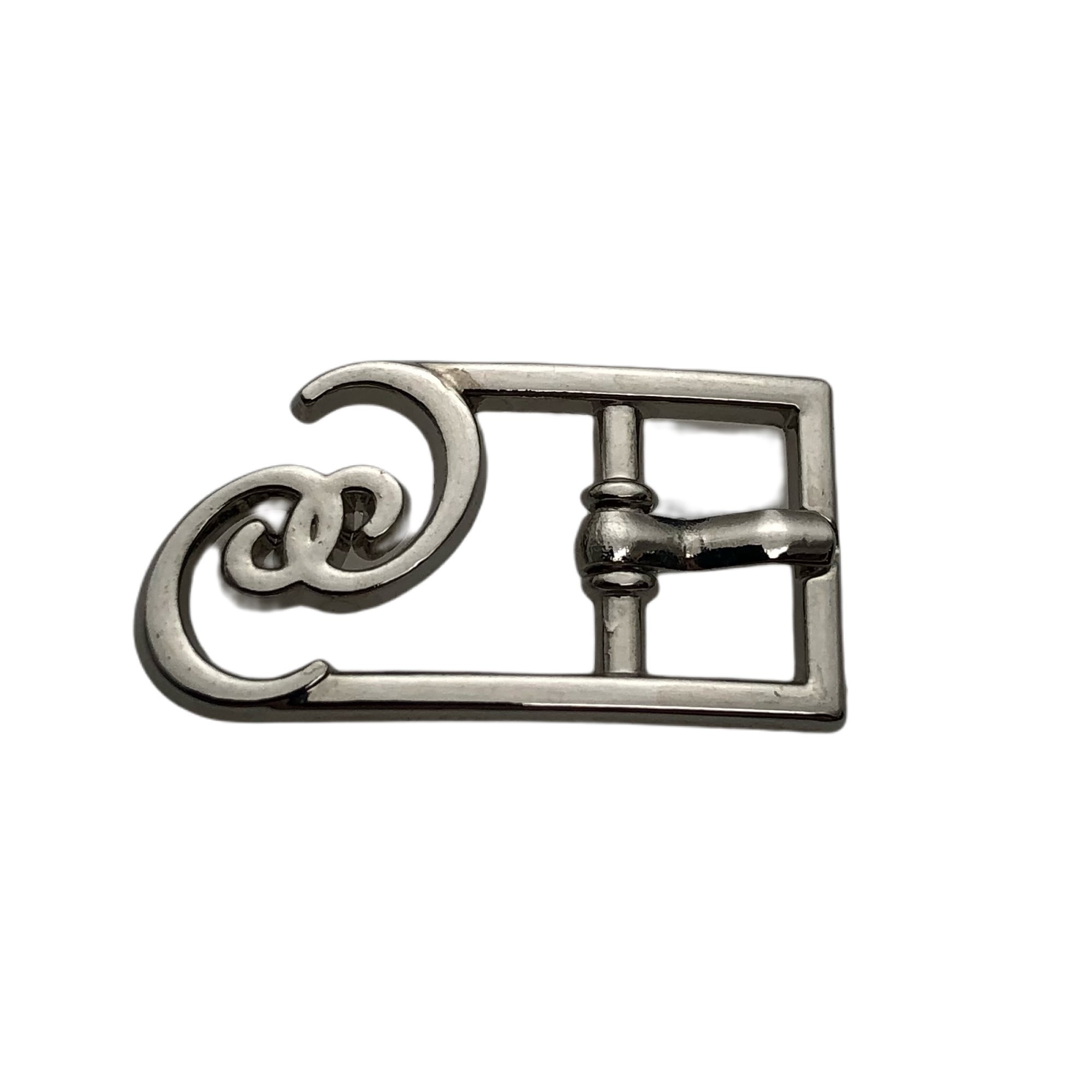 New Design Custom Brand Logo Metal Center Bar Pin Buckle Strap Accessories For Women Shoes Bags