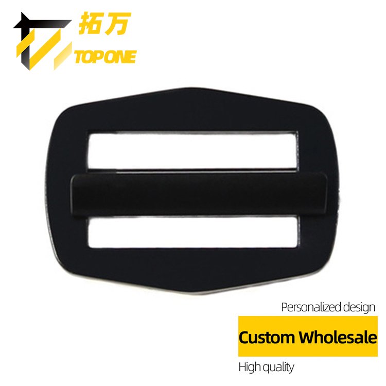 Metal Adjustable Slide Belt Buckle Canvas Shoulder Bag Strap Messenger Bag Buckle