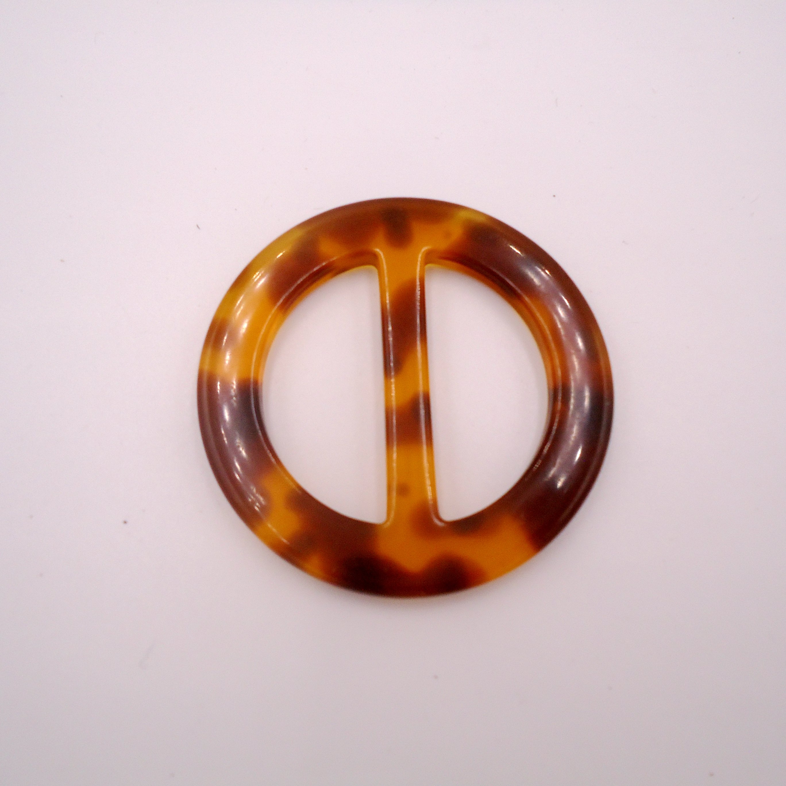 custom colors round resin plastic garment belt buckle