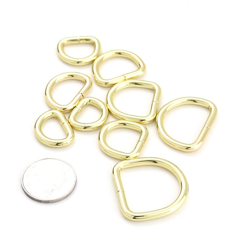 D Type Buckle Metal Clasp D Type Buckle Iron Ring Bag Hardware Accessories