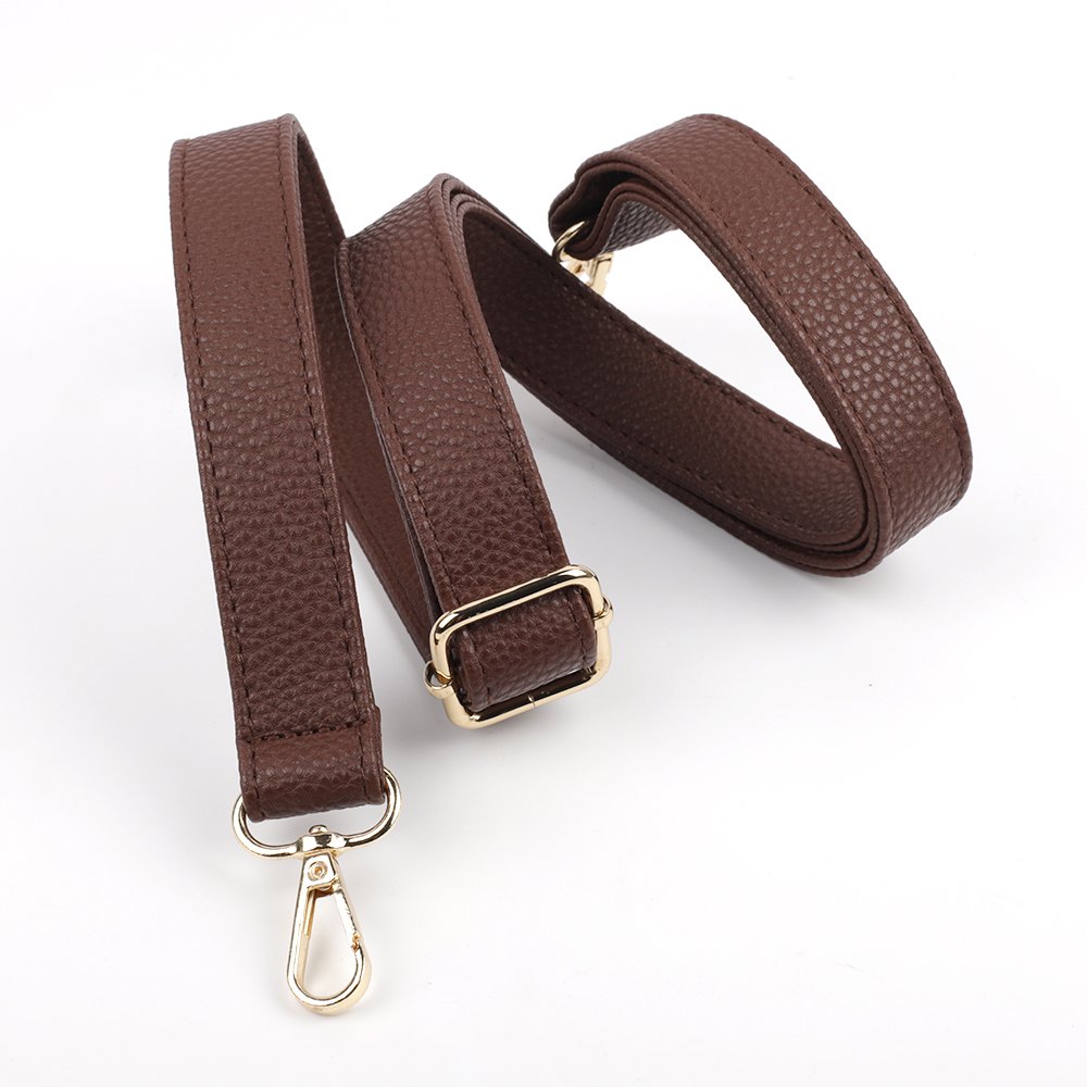 2.5cm Wide Leather Bag Handle Shoulder Strap Replacement Short Belt Handle Belt Women Handbag Purse Buckle Handle Bag Strap