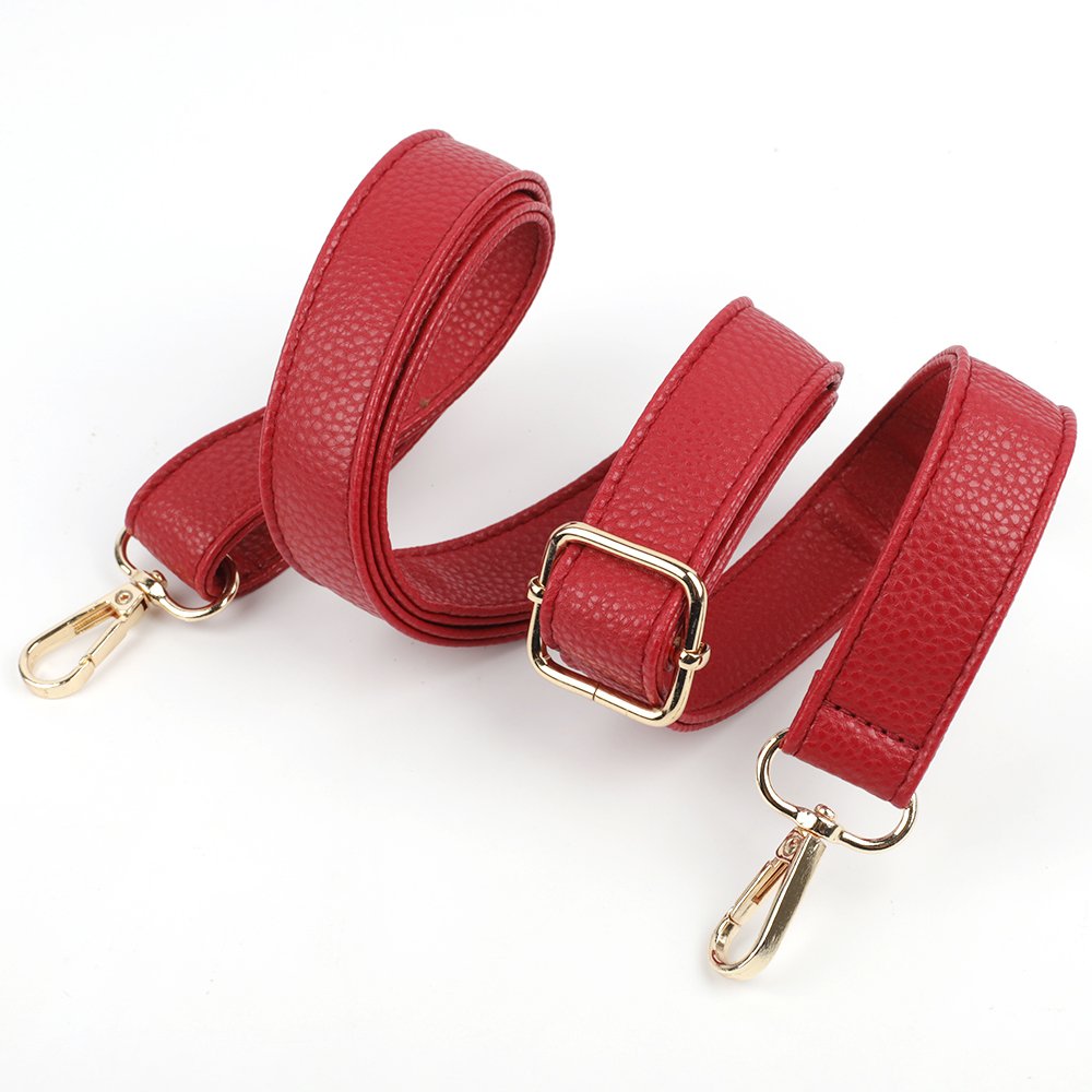 2.5cm Wide Leather Bag Handle Shoulder Strap Replacement Short Belt Handle Belt Women Handbag Purse Buckle Handle Bag Strap