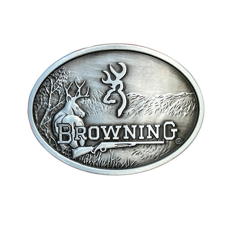Country Hunting Belt Buckle Cowboy Western Buckles vintage belt buckle