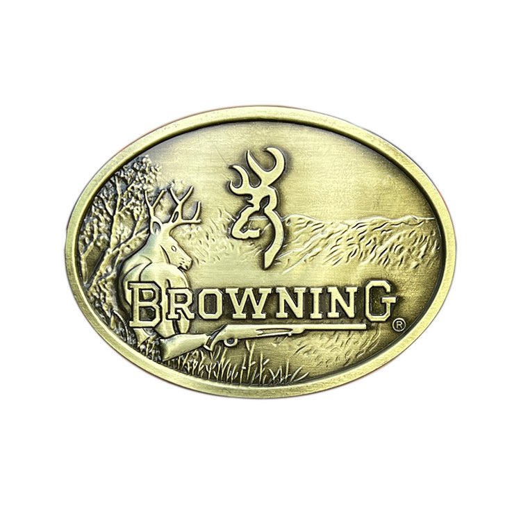 Country Hunting Belt Buckle Cowboy Western Buckles vintage belt buckle