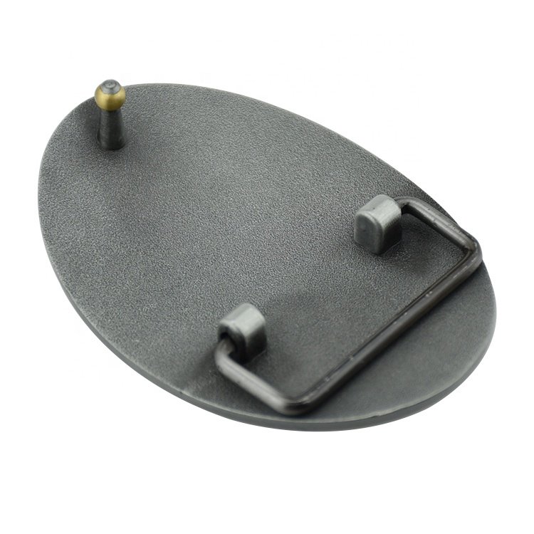 Custom design metal zinc alloy die casting skull horse 3d car belt buckle