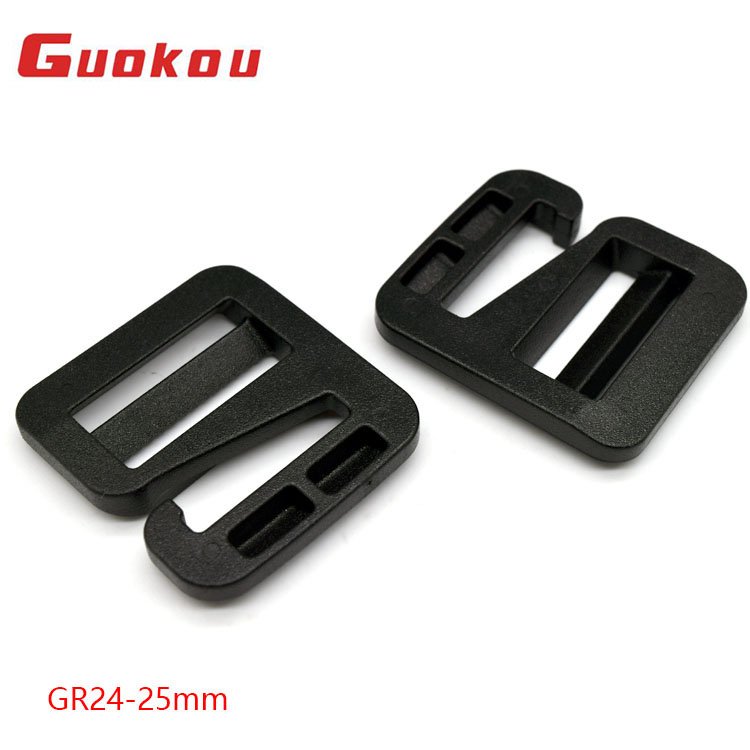 OEM plastic tri glide buckle hook for bag accessoires GR24 25mm