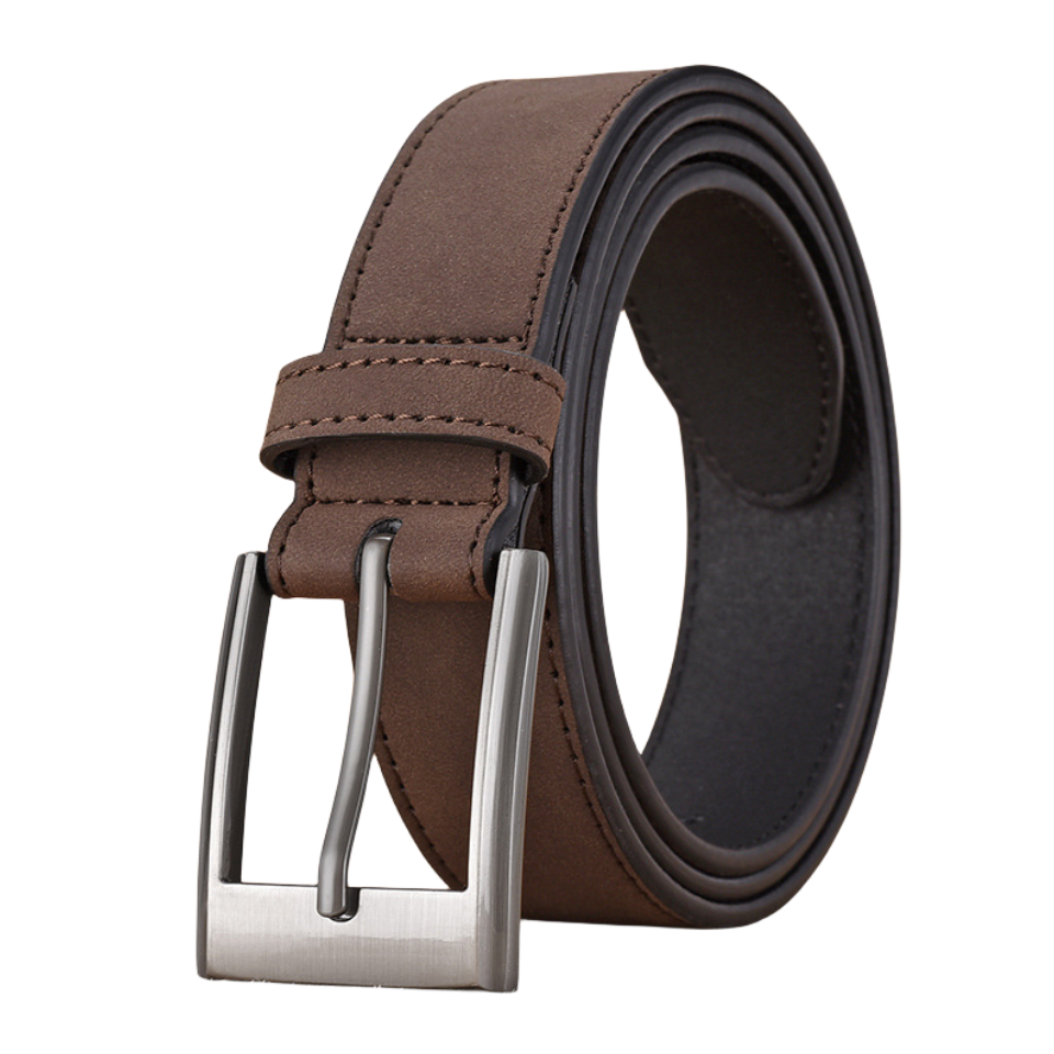 High Quality Hot Sale Cheap Men's Suede Belt Retro Trend Alloy Pin Buckle Leather Casual Sports Belt