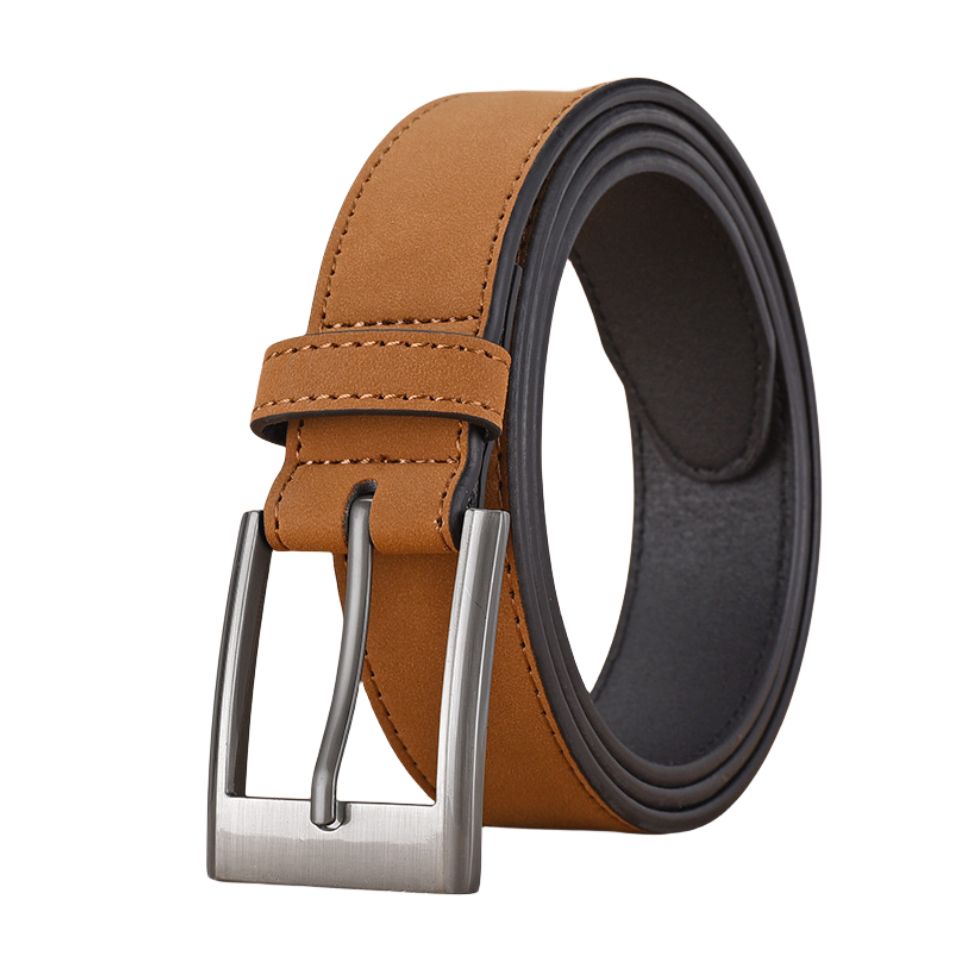 High Quality Hot Sale Cheap Men's Suede Belt Retro Trend Alloy Pin Buckle Leather Casual Sports Belt