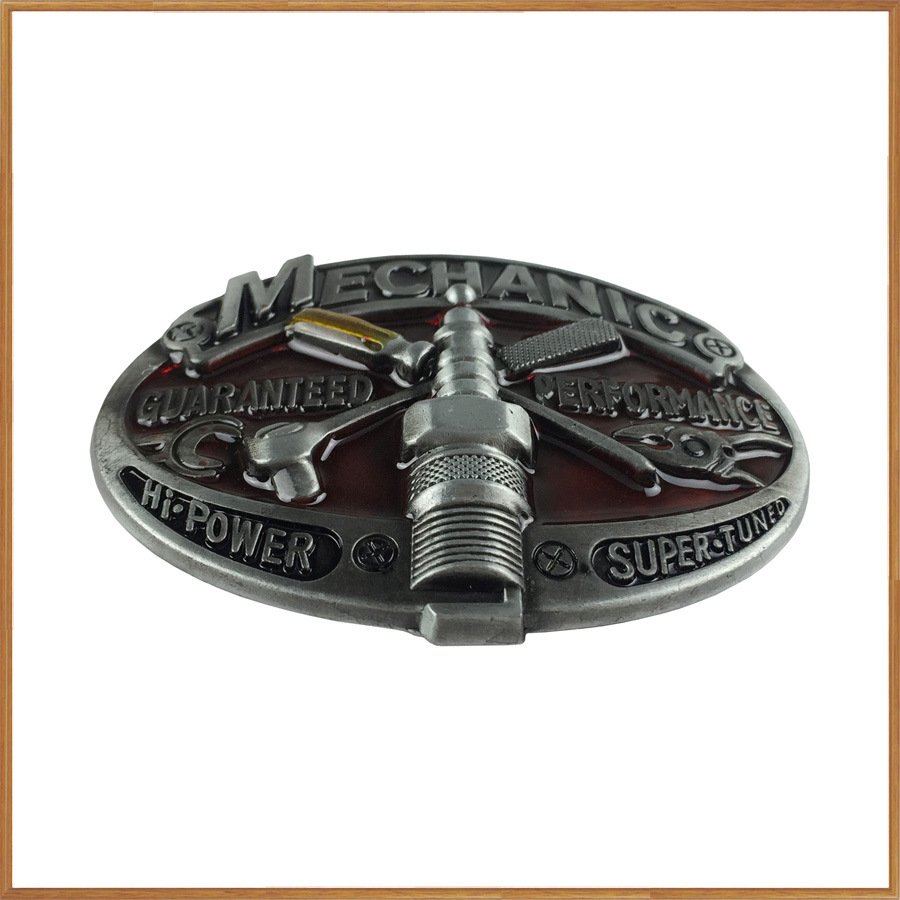 Personalized Mental Belt Buckles Novelty Commemorative Gift Cowboy Welder Mechanic Belt Buckle for Men