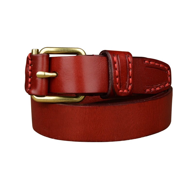 FM brand customized real cowhide high-end luxury decoration belts for women female belt buckle for women