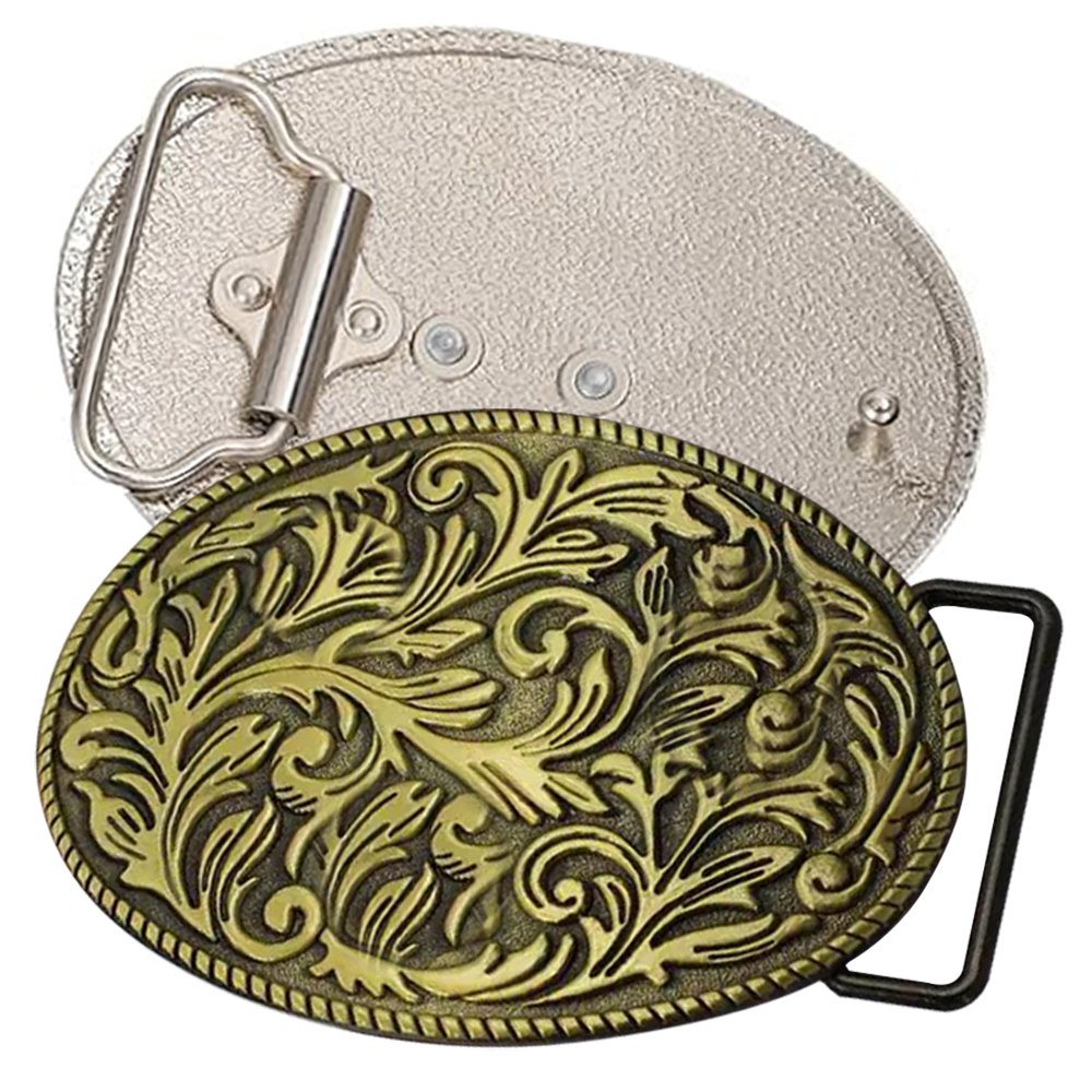 Belt Buckle Custom Manufacturer 3D Gold Brass Emboss Luxury Cowboy Men Western Logo Metal Custom Belt Buckle For Men