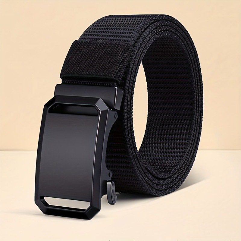 Factory price wholesale customized tactical heavy-duty nylon buckle men's outdoor belt toothless automatic buckle