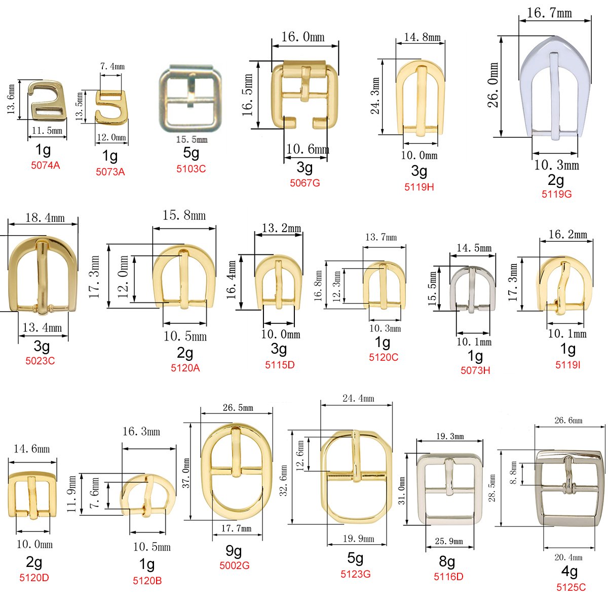 Factory OEM ODM Customize Metal 1" 1/2 Inch Adjustable Shoulder Strap Pin Buckles Center Bar Pin Glide Buckle For Costume Belt
