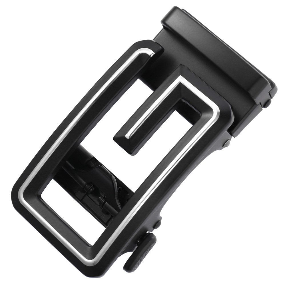 New Arrival Leisure 36 MM Automatic Buckle Belt Custom Fashion Luxury Business Men Famous Belts Laser logo Metal Buckle
