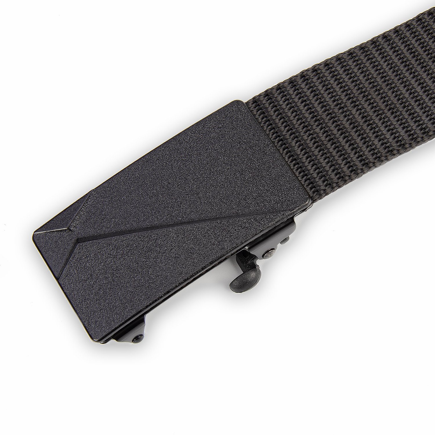 Custom Men's Fabric Belt Nylon Canvas Webbing with Alloy automatic Buckle Belt For Business men