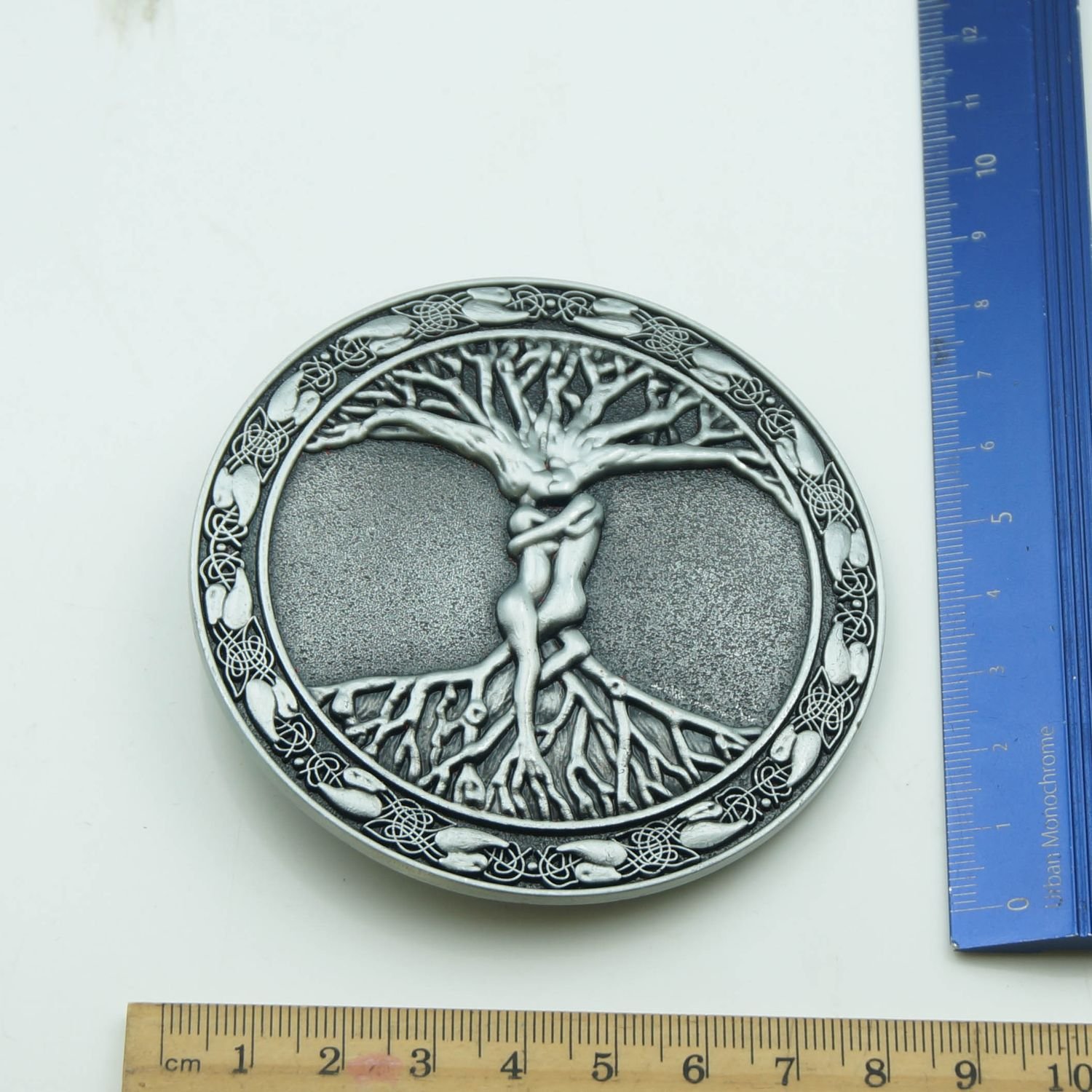 Vintage Round Tree of Life Belt Buckle Men Belt Buckle