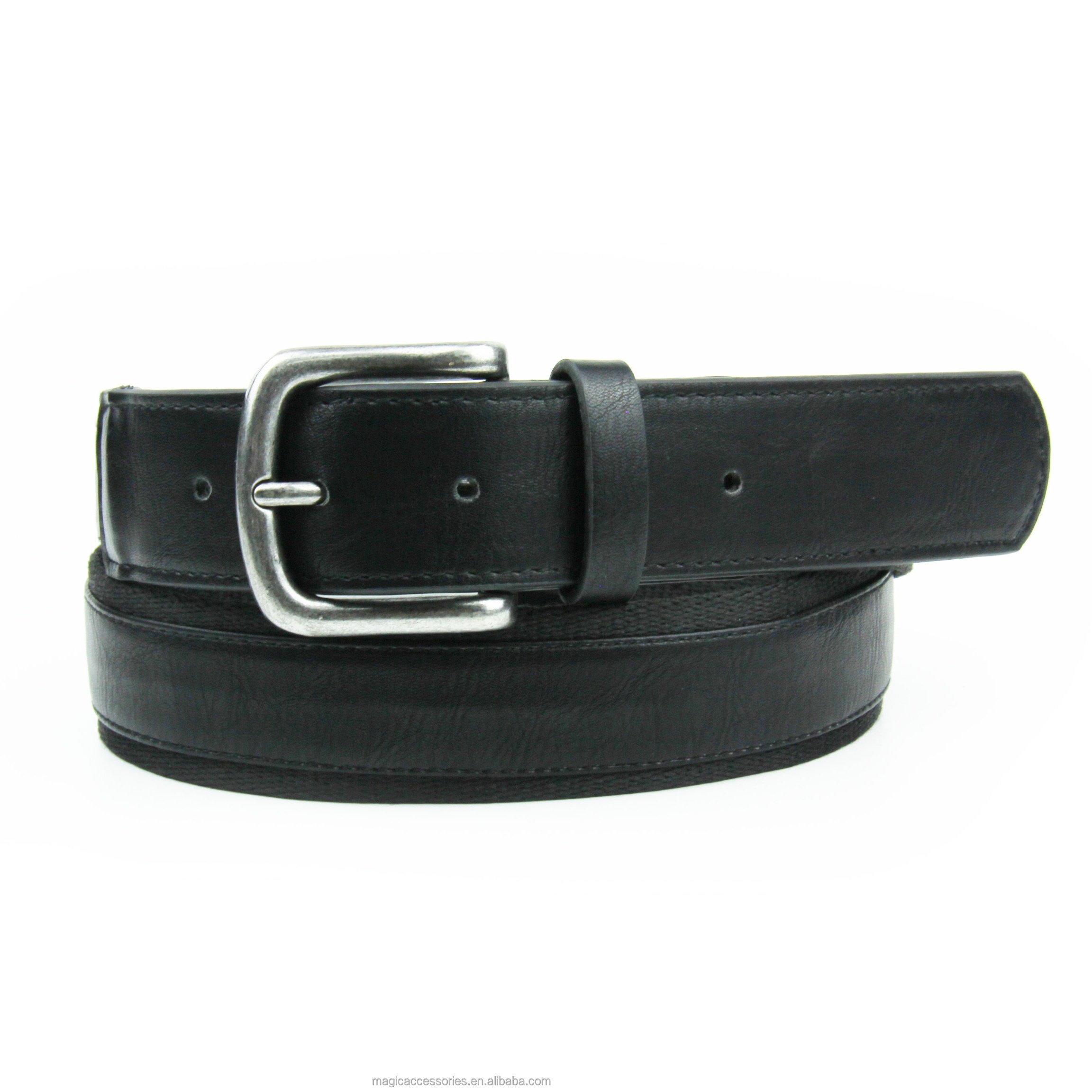 Best price customize men's fashion alloy buckle genuine leather belt