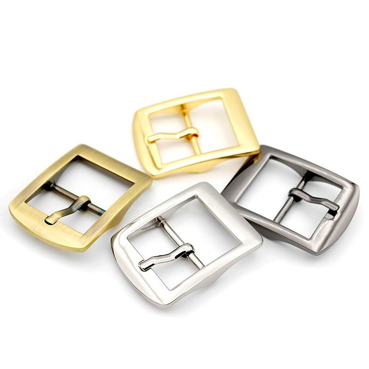 Professional Custom All Types Adjustable Belt Buckle Accessory Gold Silver Aluminum 30mm35mm40mm Pin Buckle Belt For Costume