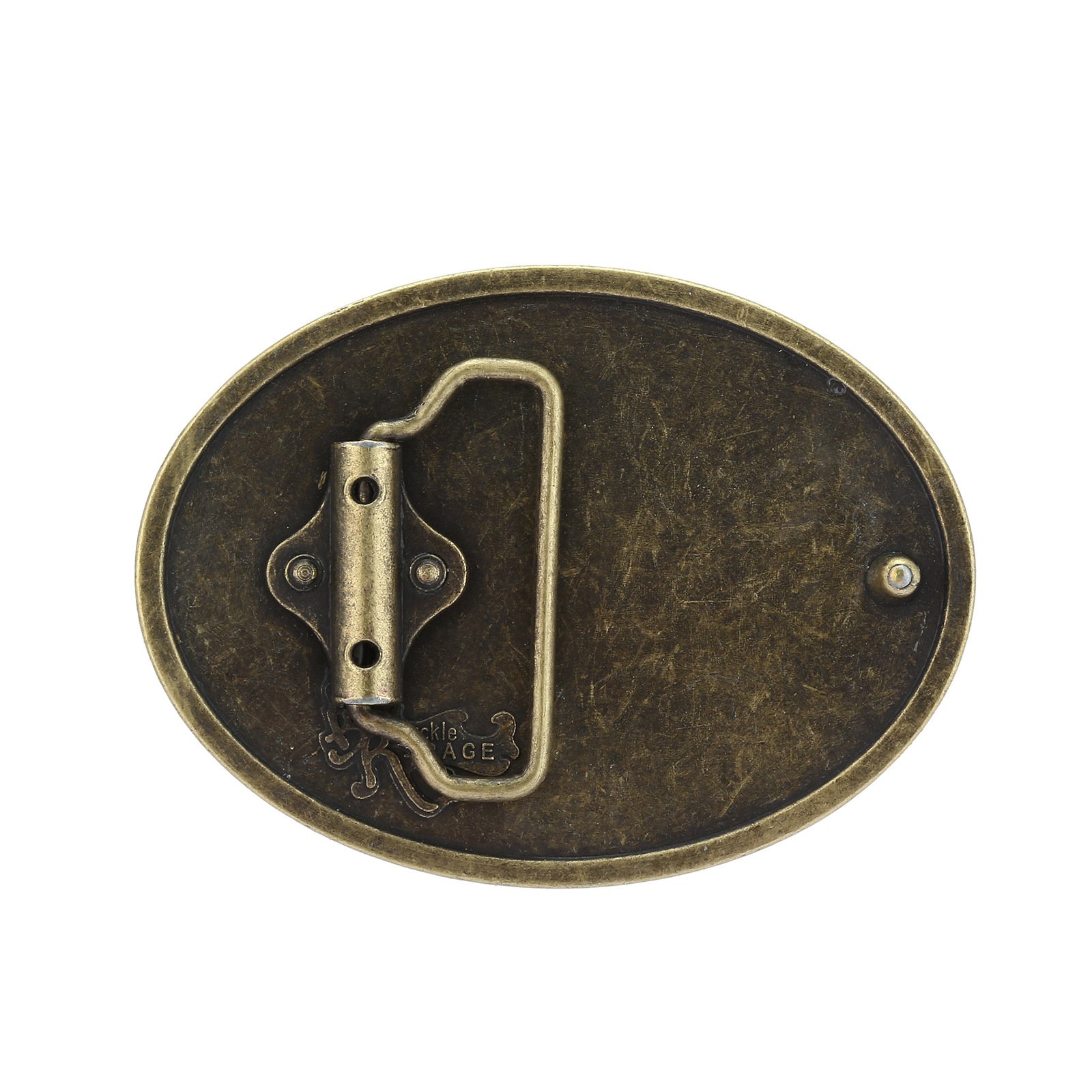 2024 return to the ancients fashion design western cowboy letter versatile personality metal pattern A To Z Belt buckle