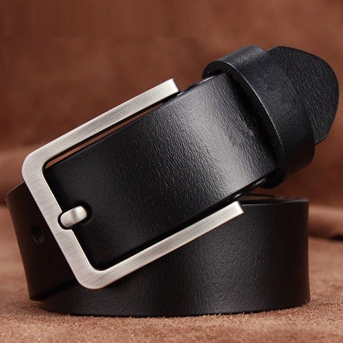 Hot Sale Cowhide Men Belt Genuine Leather Belts Pin Buckle Belt For Men Wholesale