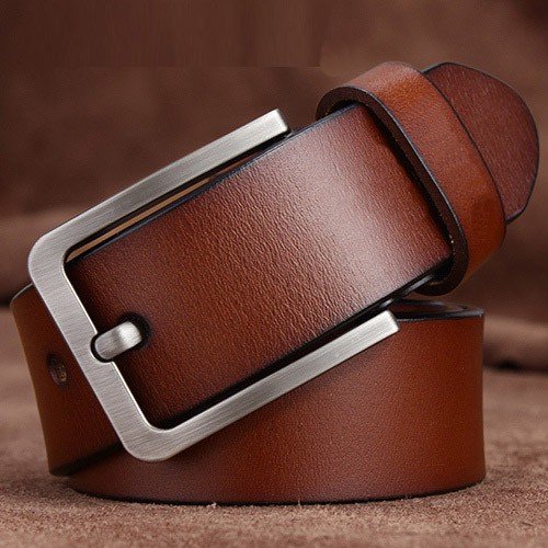 Hot Sale Cowhide Men Belt Genuine Leather Belts Pin Buckle Belt For Men Wholesale