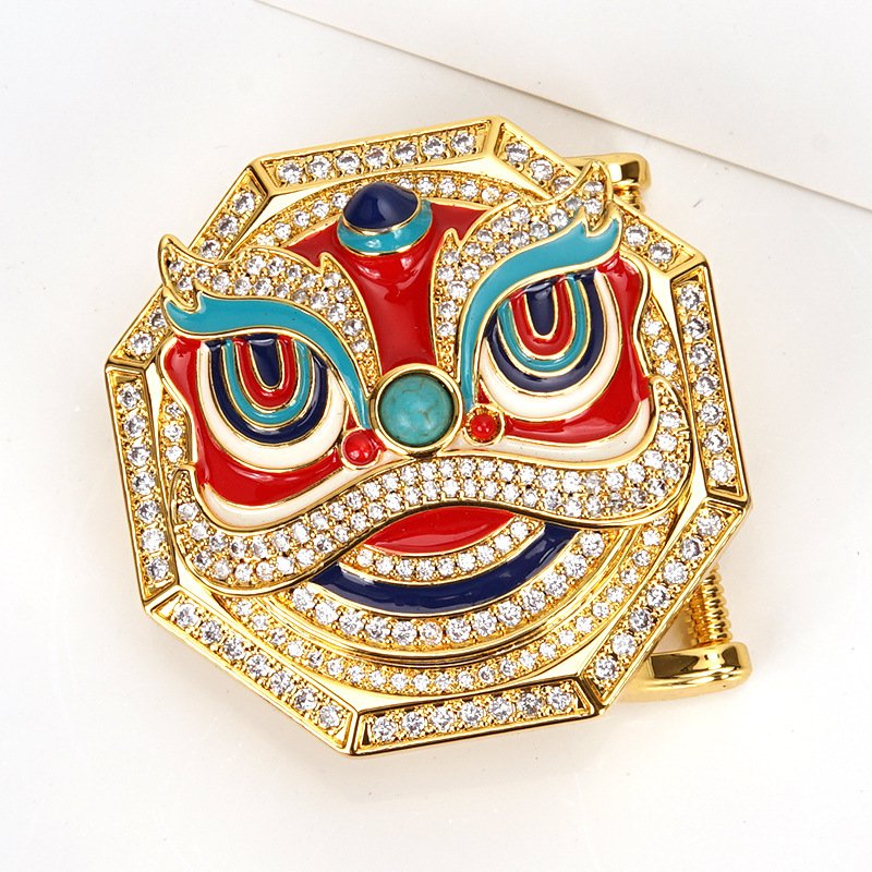 Direct factory inner width 40mm stainless steel customized crystal diamonds human shape western belt buckle