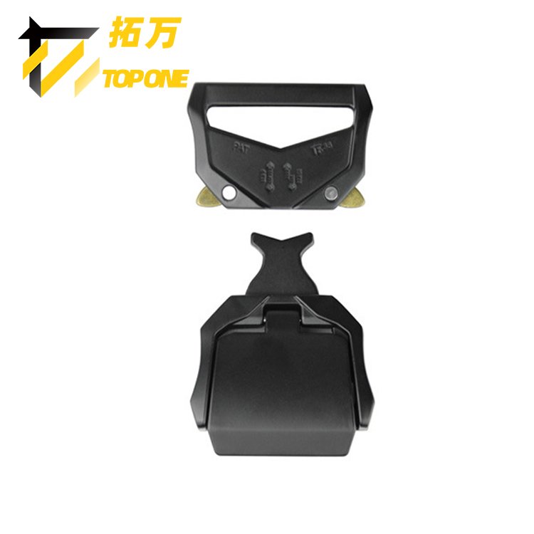 1.5 inches Aluminum Alloy Heavy Duty Nylon Belt Non-Slip Buckle
