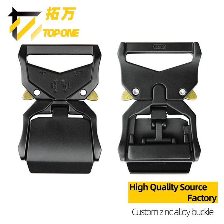 1.5 inches Aluminum Alloy Heavy Duty Nylon Belt Non-Slip Buckle