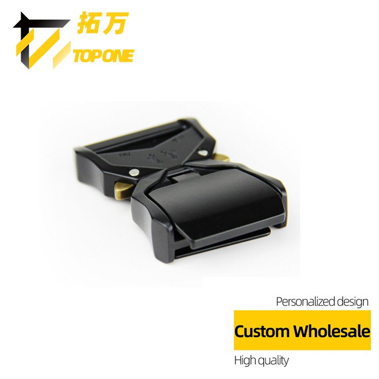 1.5 inches Aluminum Alloy Heavy Duty Nylon Belt Non-Slip Buckle
