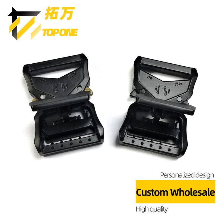 1.5 inches Aluminum Alloy Heavy Duty Nylon Belt Non-Slip Buckle
