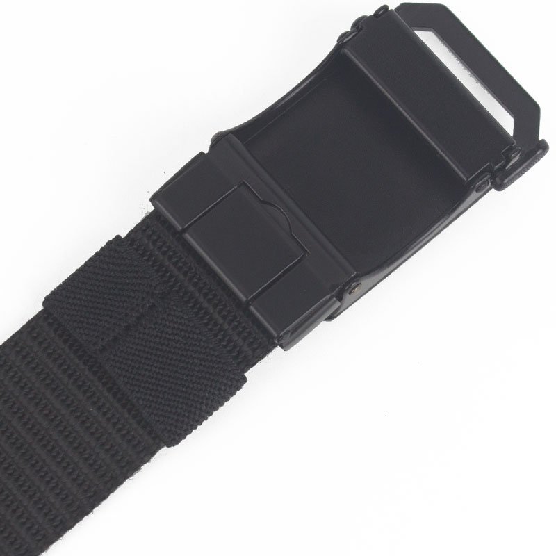 wholesale nylon belt custom logo automatic buckle belt outdoor fashion Men's business casual belt