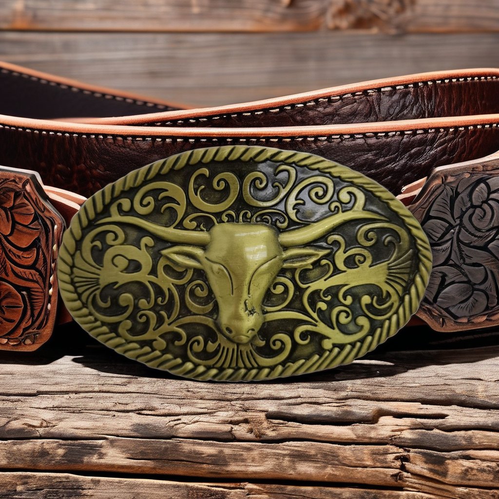 Customized Zinc Alloy 3D Bull Head Western Name Plate Belt Buckle American Animal Cowboy Alloys Bullhead Belt Buckle