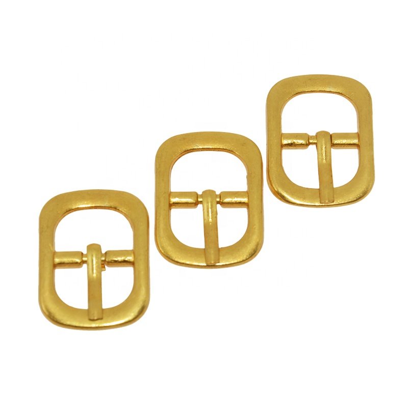 Metal side release buckle custom shoes buckle pin belt dog collar hand bags metal adjustable buckle for hardware accessories