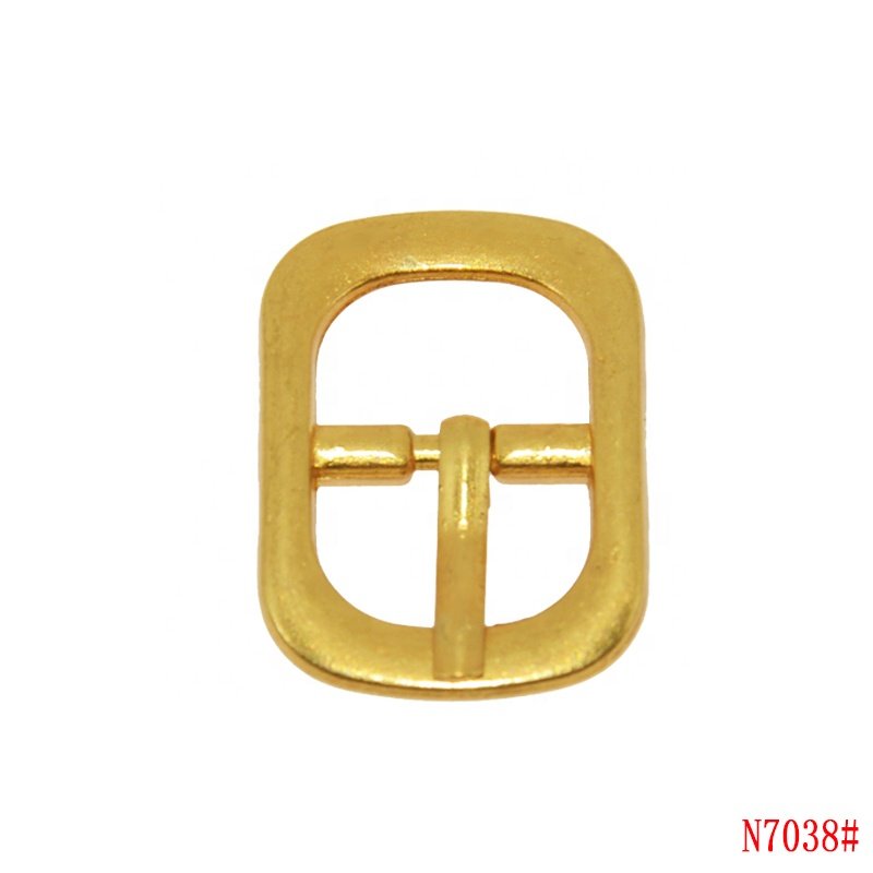 Metal side release buckle custom shoes buckle pin belt dog collar hand bags metal adjustable buckle for hardware accessories