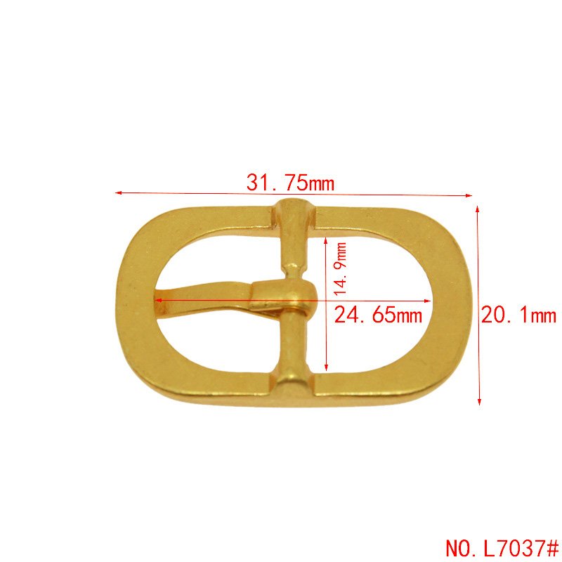 Metal side release buckle custom shoes buckle pin belt dog collar hand bags metal adjustable buckle for hardware accessories