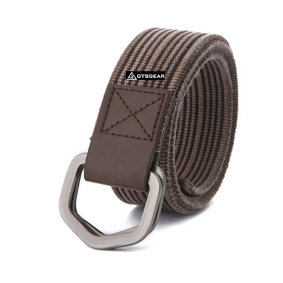 BL99 New style ring buckle three-strand pit belt washed tactical fashion thickened casual canvas nylon woven belt factory direct