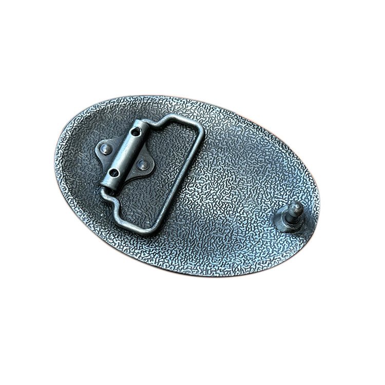 Stock zinc alloy five star belt buckle western style Europe and America hot selling plate western buckle for men
