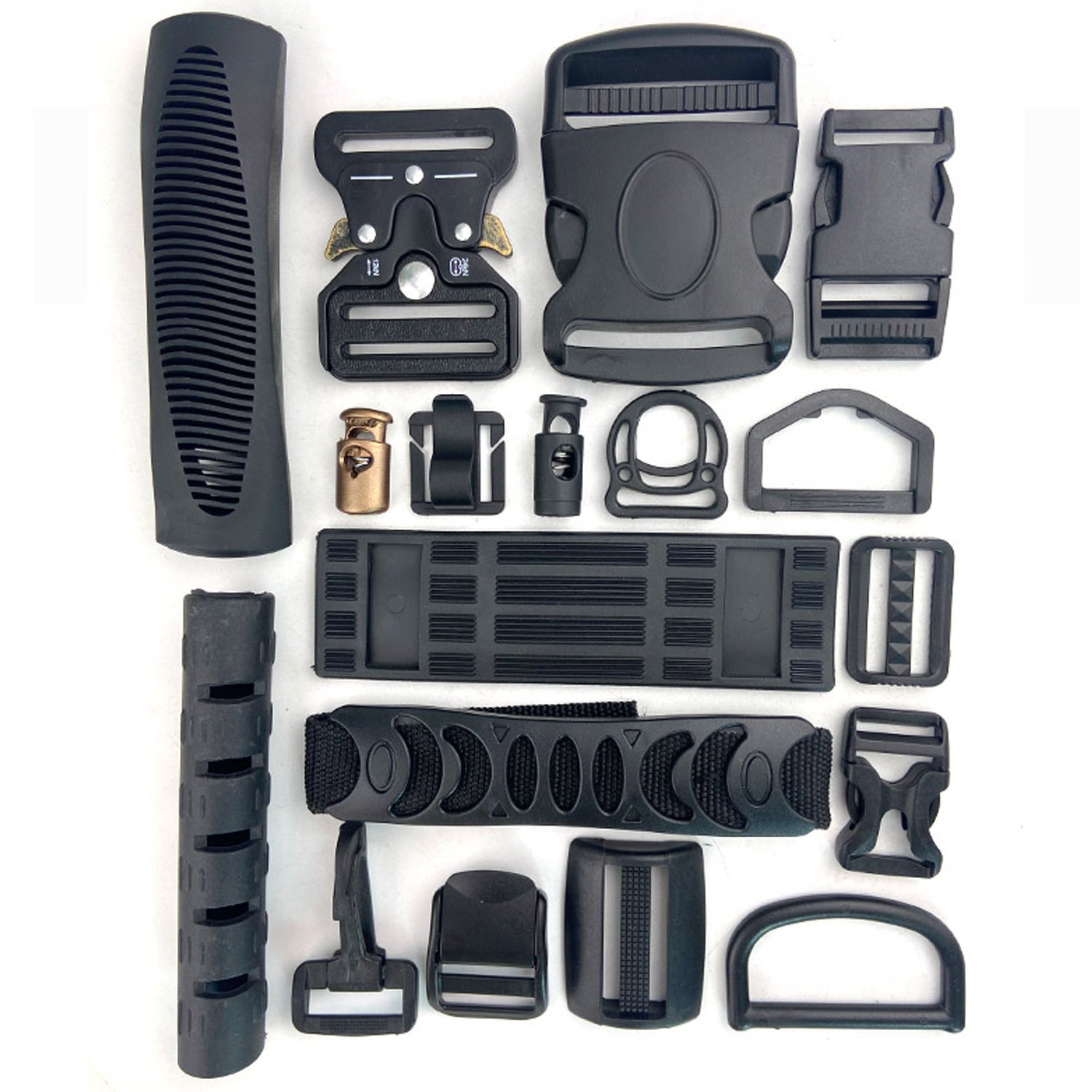 Stroller Buckle POM Eco-friendly Backpack Accessories Bag Parts Plastic Buckles Wholesale Plastic New Designs Black Color ISO BS