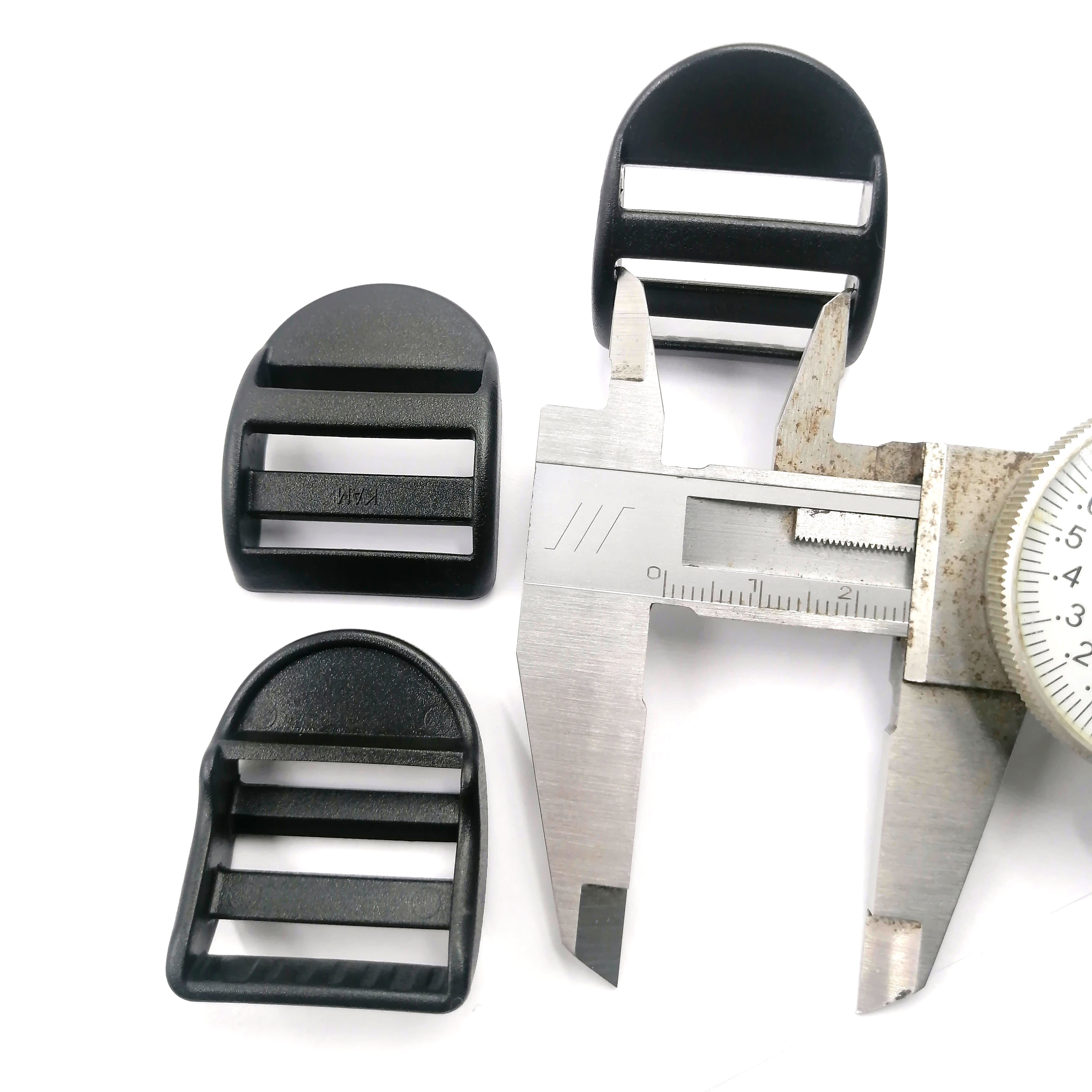 Plastic Ladder Lock Slider Buckle Adjustable Buckle For Tactical Backpack Webbing Bag Parts